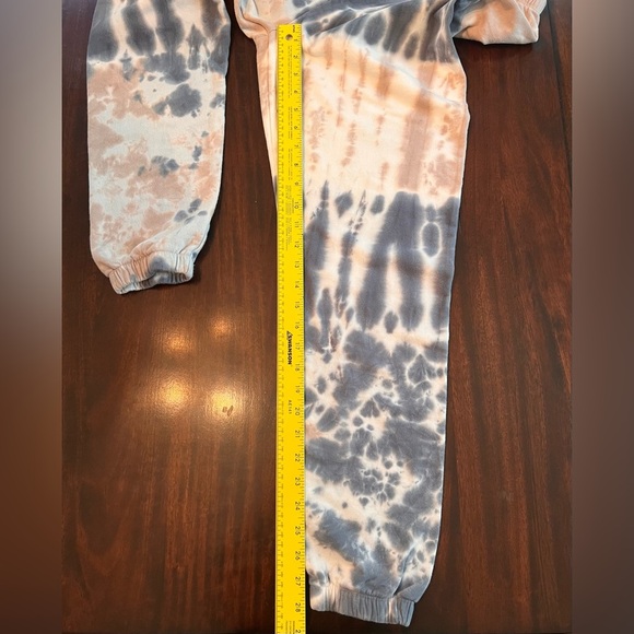 AR-33 Blue and CreamTie-Dye Joggers - Medium - Picture 6 of 7